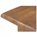 Lila Brown Rectangular Coffee Table