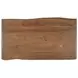Lila Brown Rectangular Coffee Table