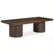 Hadley Warm Brown Rectangular Coffee Table