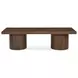 Hadley Warm Brown Rectangular Coffee Table
