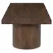 Hadley Warm Brown Rectangular Coffee Table