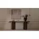 Hadley Warm Brown Rectangular Console Table