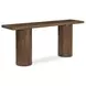 Hadley Warm Brown Rectangular Console Table