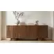 Hadley Warm Brown 6 Door Sideboard