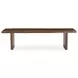 Lila Brown Large Dining Bench