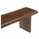 Lila Brown Small Dining Bench