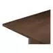 Hadley Warm Brown 86" Rectangular Dining Table