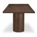 Hadley Warm Brown Rectangular Dining Room Set