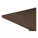 Hadley Warm Brown 108" Rectangular Dining Table