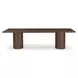 Hadley Warm Brown Rectangular Dining Room Set