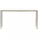 Perugia White and Antique Brass Occasional Table Set