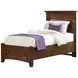 Bonanza Cherry Kids Mansion Storage Panel Bedroom Set