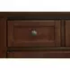 Bonanza Cherry Queen Mansion Storage Panel Bed