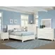 Bonanza White King Mansion Storage Panel Bed