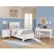 Bonanza White Kids Mansion Storage Panel Bedroom Set