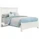 Bonanza White King Mansion Panel Bed