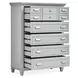 Harborwick Harbor Gray Storage Panel Bedroom Set