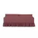 Gertrude Plum Performance Fabric 90" Sofa