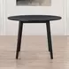 Willow Black Round Dining Room Set