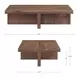 Folke Walnut Rectangular Coffee Table