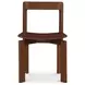 Daifuku Brown Dining Chair Set of 2