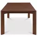 Daifuku Walnut Stained Ash 96" Rectangular Dining Table