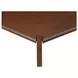 Daifuku Walnut Stained Ash 96" Rectangular Dining Table