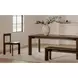 Daifuku Walnut Stained Ash 96" Rectangular Dining Table