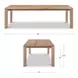 Daifuku Brushed Natural Oak 96" Rectangular Dining Table