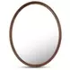 Alcott Walnut Oval Wall Mirror