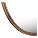 Alcott Walnut Round Large Wall Mirror