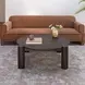 Jack Brushed Dark Brown Round Occasional Table Set