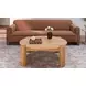 Jack Brushed Natural Oak Round Occasional Table Set