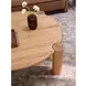 Jack Brushed Natural Oak Round Occasional Table Set