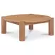 Jack Brushed Natural Oak Round Occasional Table Set