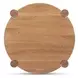 Jack Brushed Natural Oak Round Occasional Table Set