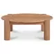 Jack Brushed Natural Oak Round Occasional Table Set