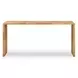 Carrie Natural 75" Rectangular Counter Height Table