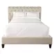 Cameron Downy Natural Queen Upholstered Panel Bed