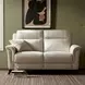 Kester Laurel Cream Leather 63" Power Reclining Loveseat with Power Headrest and USB Charging