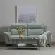 Kester Lorenzo Mint Leather 63" Power Reclining Loveseat with Power Headrest and USB Charging