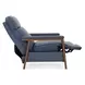 Ashland Santa Fe Ocean Leather Push Thru The Arms Recliner