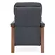Ashland Santa Fe Ocean Leather Push Thru The Arms Recliner