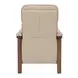 Ashland Cashmere Stone Leather Push Thru The Arms Recliner