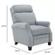 Owen Janelle Slate Push Thru The Arms Recliner