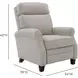 Owen Janelle Chateau Gray Push Thru The Arms Recliner
