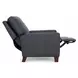 Fairview Santa Fe Ocean Leather Push Thru The Arms Recliner