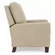 Fairview Cashmere Stone Leather Push Thru The Arms Recliner