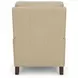 Fremont Cashmere Stone Leather Push Thru The Arms Recliner