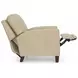 Fremont Cashmere Stone Leather Push Thru The Arms Recliner